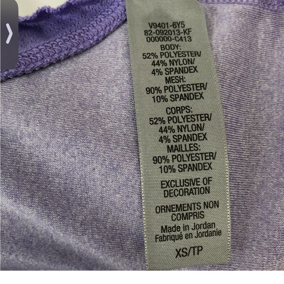 C9 CHAMPION Active Jacket Neck Pullover Fleece Purple Size XS Women  1/4  Zip - Picture 6 of 8